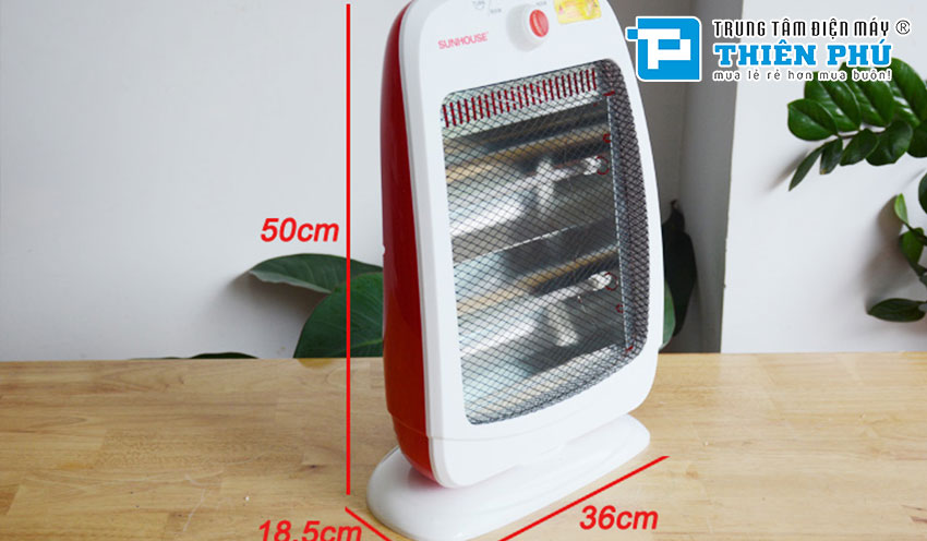 Quạt Sưởi Halogen Sunhouse SHD7014