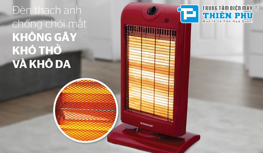 Quạt Sưởi Halogen Sunhouse SHD7016