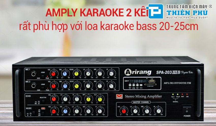 Amply karaoke Arirang SPA-203IIIB