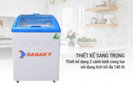 Bảo quản thực phẩm luôn tươi ngon đầy đủ chất dinh dưỡng với tủ đông Sanaky VH-182K