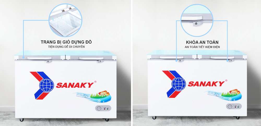 Đánh giá chi tiết chất lượng Tủ Đông Sanaky VH-2899W1 220 lít