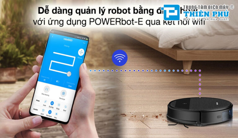 Robot hút bụi Samsung VR05R5050WK/SV cho không gian ngồi nhà gọn gàng và sạch sẽ hơn