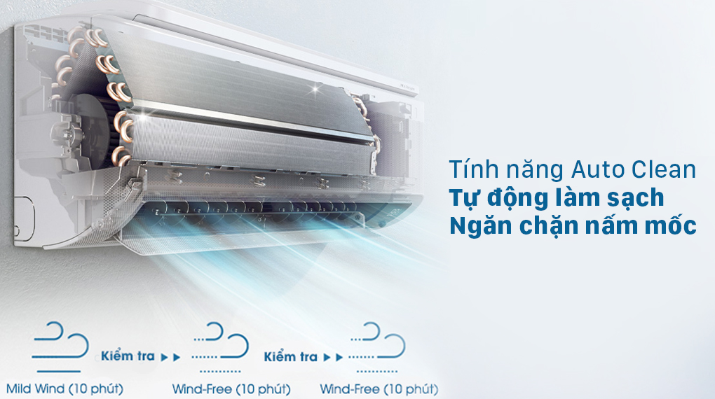 5 tính năng được yêu thích trên điều hòa LG 1 chiều V13APH2