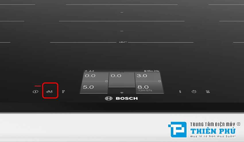 Bếp Từ Bosch PXX975KW1E 5 Vùng Nấu Serie 8