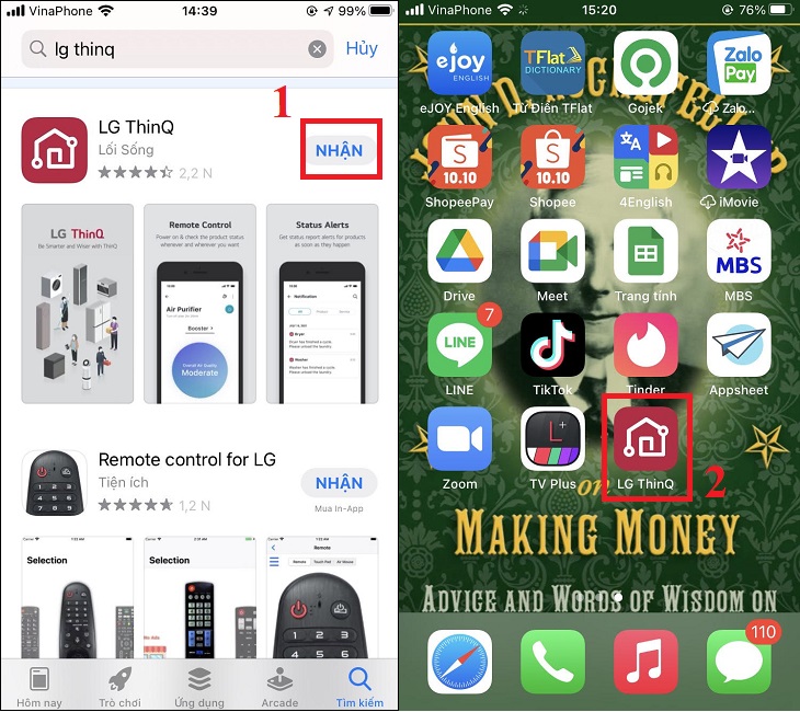 Hướng dẫn cách điều khiển tivi LG bằng điện thoại thông minh