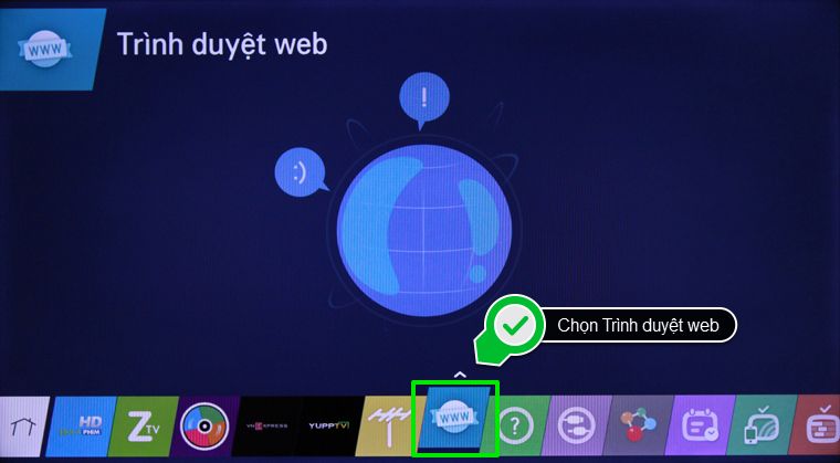 Hướng dẫn xóa lịch sử duyệt web trên Smart tivi LG hệ điều hành Netcast