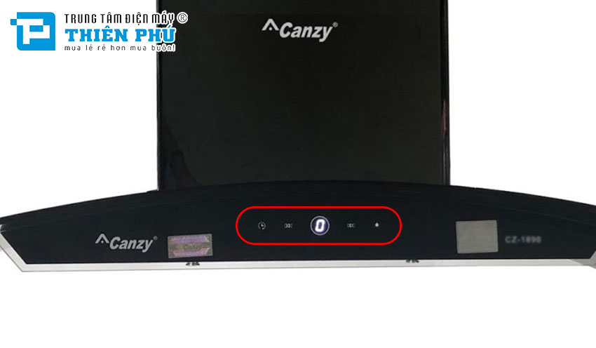 Máy Hút Mùi Kính Cong Canzy CZ 1890 90cm