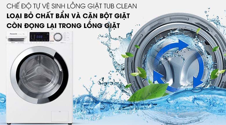 Hướng dẫn sử dụng chế độ vệ sinh lồng giặt trên máy giặt