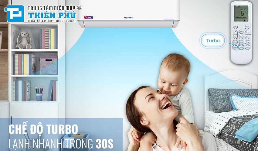 Điều Hòa Dairry 1 Chiều 18000BTU DR18-LKC Gas R32