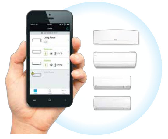 Hướng dẫn điều khiển điều hòa Đaikin bằng Smartphone