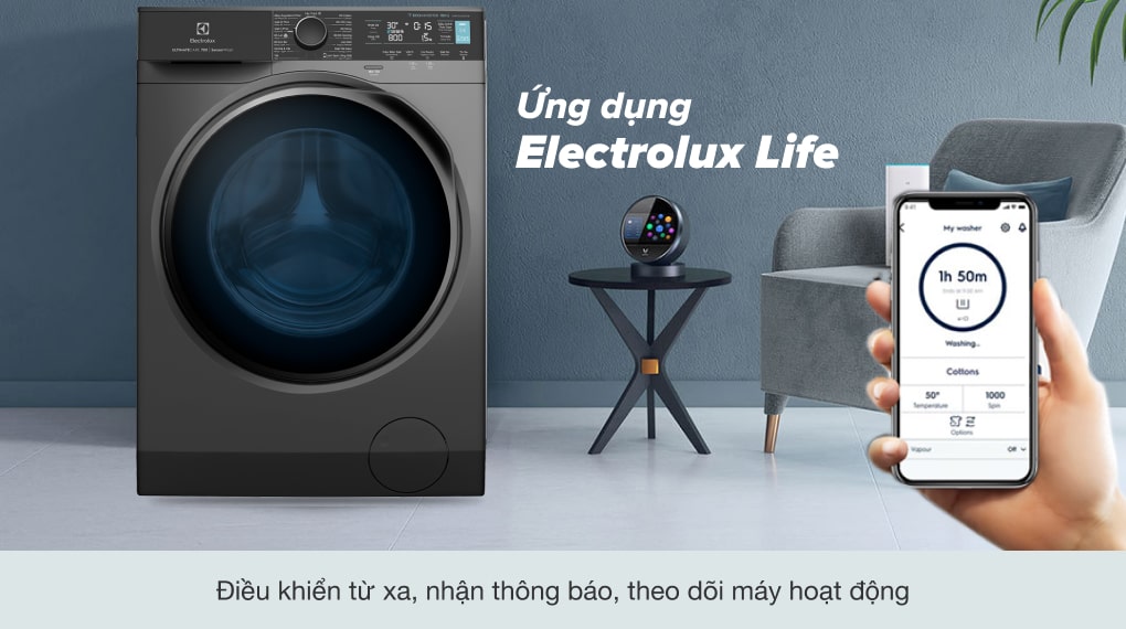 máy giặt Electrolux 11kg EWF1142R7SB 