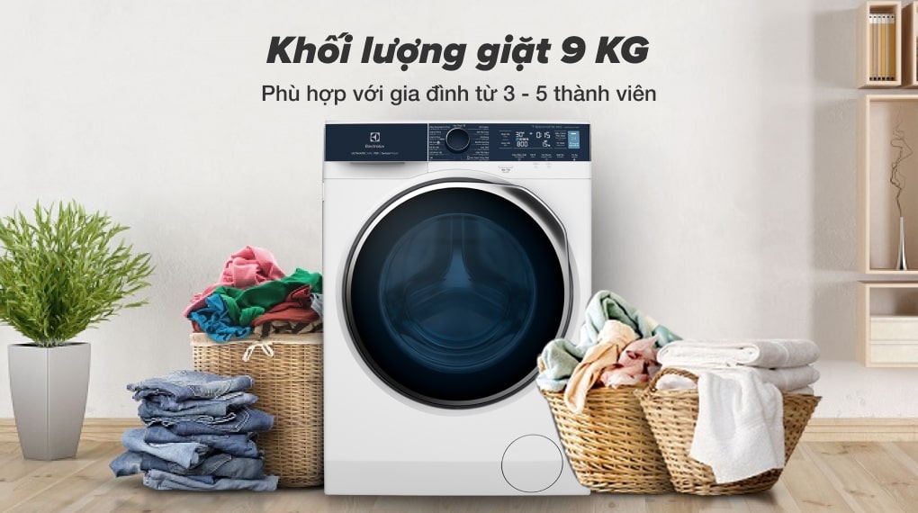 máy giặt Electrolux EWF9042Q7WB 9kg