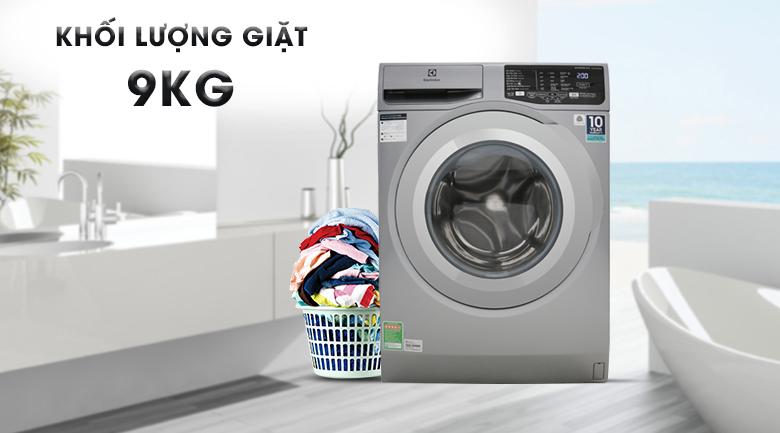 Máy giặt 9Kg loại nào tốt? Electrolux, LG hay Panasonnic.