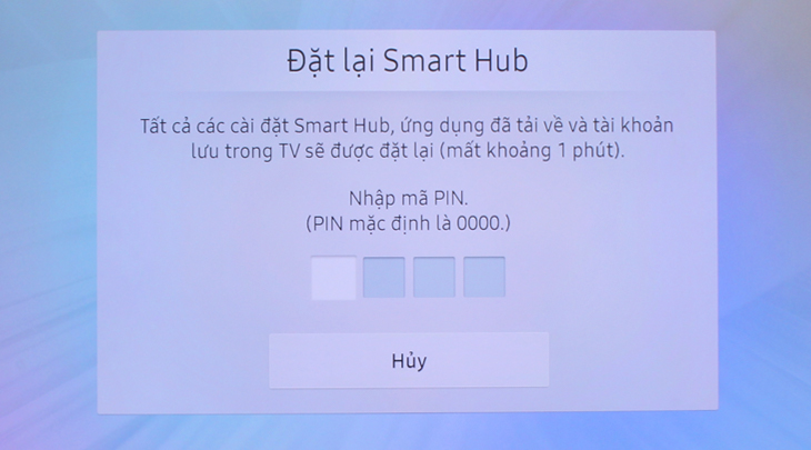 Cách khắc phục lỗi ứng dụng YouTube của tivi Samsung