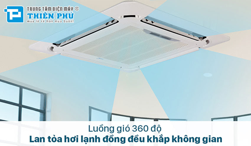 Top điều hòa âm trần 2 chiều dự kiến bán chạy nhất tháng 10/2021 tại Điện Máy Thiên Phú