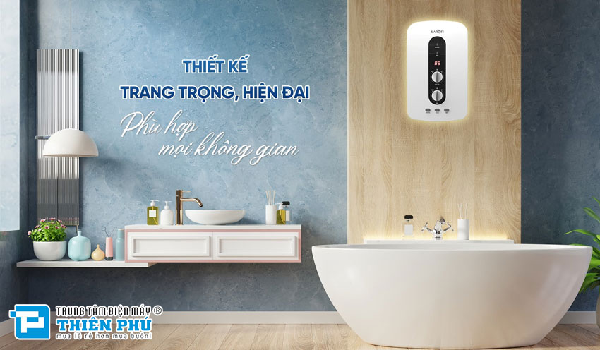 Bình Nóng Lạnh Trực Tiếp Karofi KBO-I450