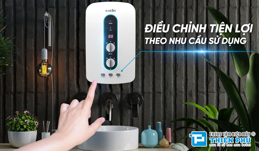 Bình Nóng Lạnh Trực Tiếp Karofi KBO-I450