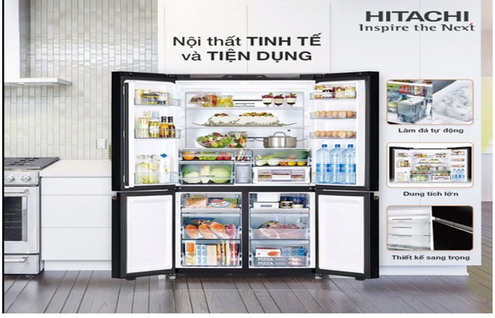 Tại sao tủ lạnh Hitachi R-WB640VGV0(GMG) lại giúp thực phẩm bảo quản tốt?