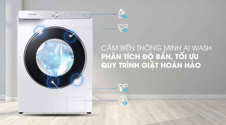Top 3 máy giặt Samsung lồng ngang bán chạy nhất tháng 7/2021