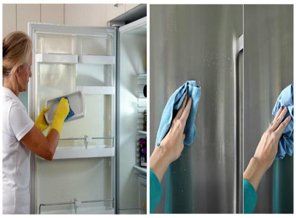 Khi có hơi nước bên trong và bên ngoài vỏ tủ lạnh phải xử lý như thế nào?