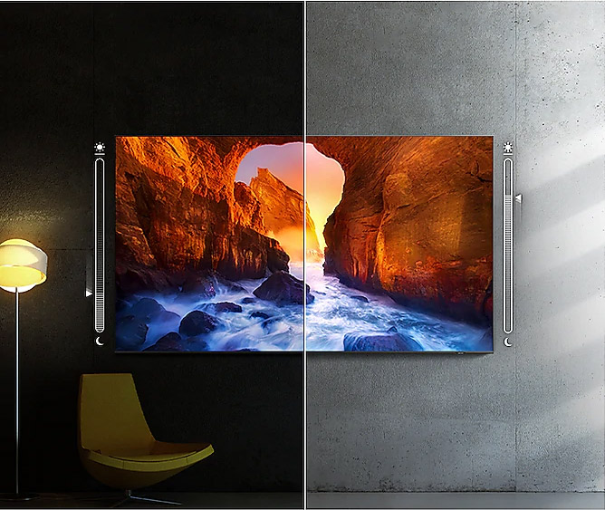 Tivi Samsung 4K vượt trội với Supreme UHD Dimming màn hình 85 inch
