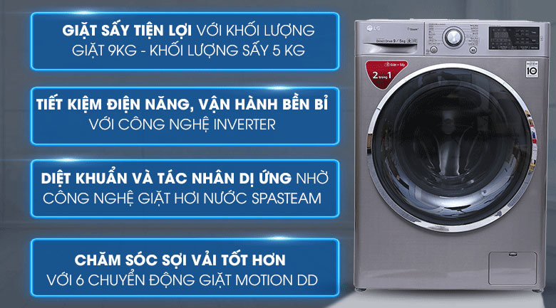 Top máy giặt sấy bán chạy nhất 8 tháng đầu năm 2020.