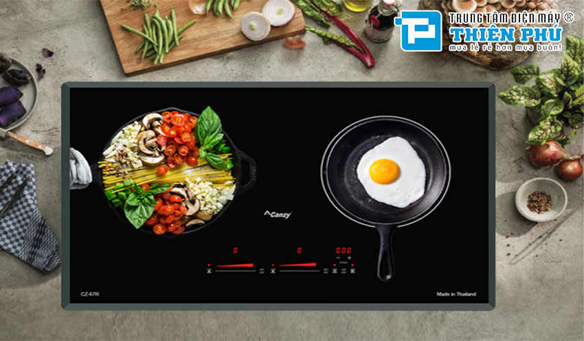 Bếp Điện Từ Đôi Canzy CZ 67R