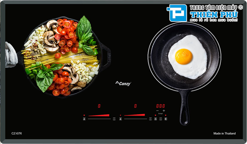 Bếp Điện Từ Đôi Canzy CZ 67R