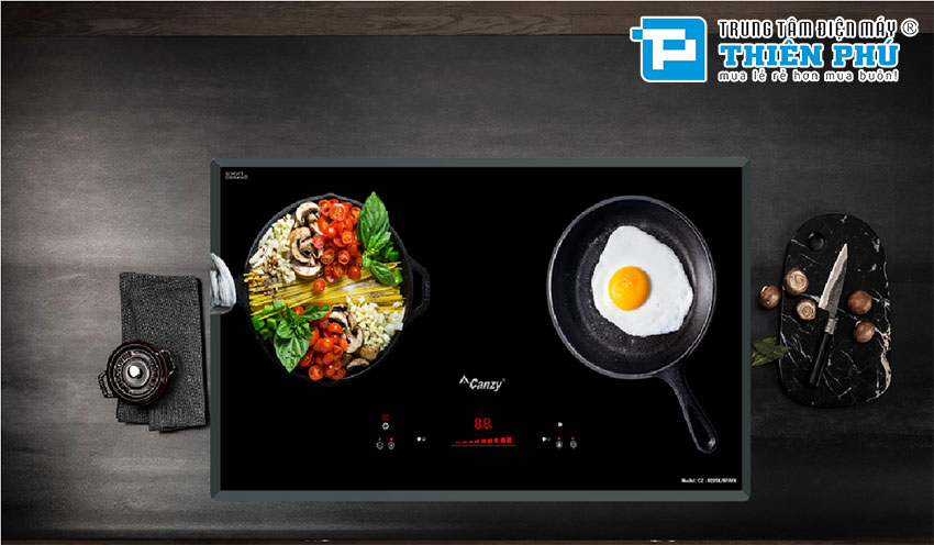 Bếp Điện Từ Đôi Canzy CZ 822SL