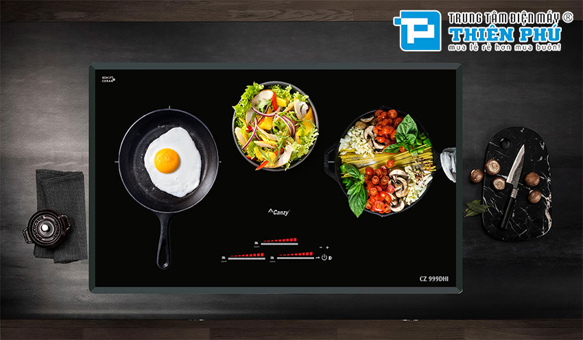 Bếp Từ Canzy CZ 999DHI 3 Vùng Nấu