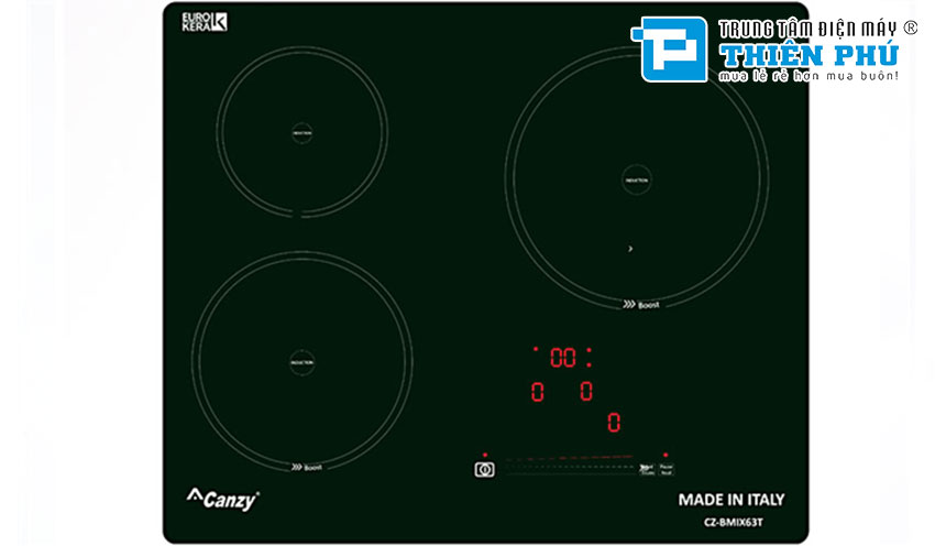 Bếp Từ Canzy CZ BMIX63T 3 Vùng Nấu