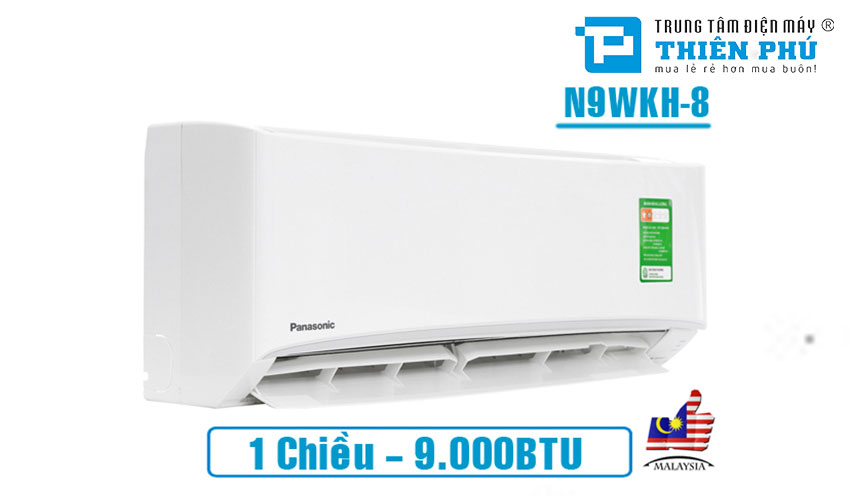 Giữa điều hòa Panasonic CU/CS-N9WKH-8 và CU/CS-U9XKH-8 nên chọn loại nào?