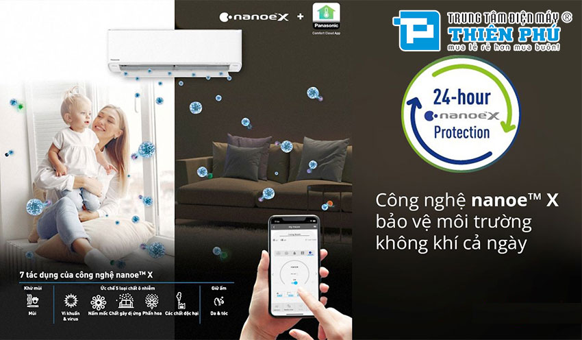 Điều hòa Panasonic 12000 CU/CS-U12XKH-8 dòng U_XKH-8 có gì đặc biệt?