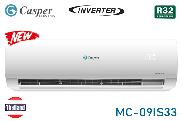 Lý do điều hòa Casper 9000btu 1 chiều MC-09IS33 đang là sự lựa chọn hót hiện nay