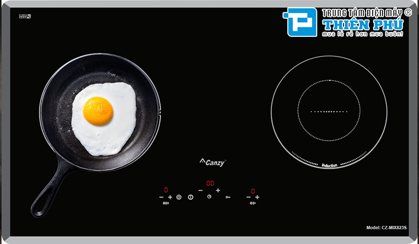 Bếp Điện Từ Đôi Canzy CZ MIX823S
