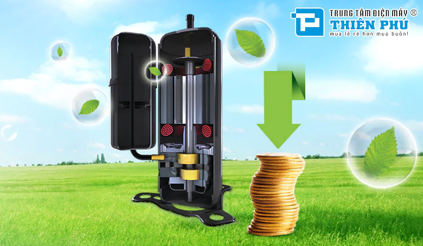 Công nghệ Dual Inverter tiên tiến: Tiết kiệm điện năng tối đa, vận hành êm ái