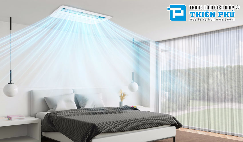Điều hòa âm trần LG ATNQ18GULA1/ATUQ18GTLA1 - 1 hướng thổi có đặc điểm nào nổi bật?