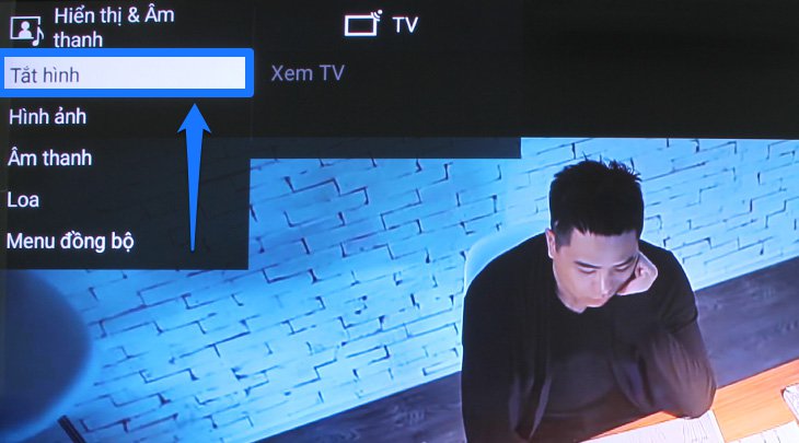 Các bước đơn giản để tắt màn hình khi nghe nhạc trên smart tivi Sony 2018