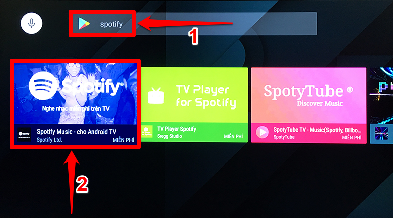 Cách cài đặt ứng dụng Spotify trên smart tivi Samsung