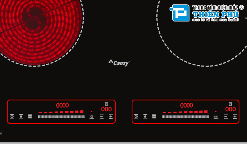 Bếp Điện Từ Đôi Canzy CZ 06H