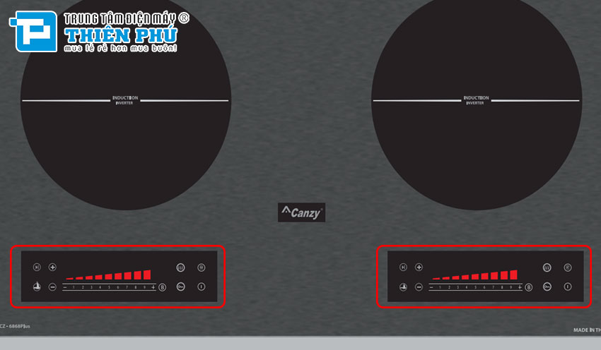 Bếp Từ Đôi Canzy CZ 6868Plus
