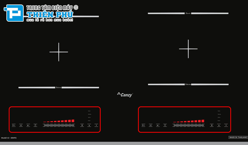 Bếp Từ Đôi Canzy CZ 88NPSI