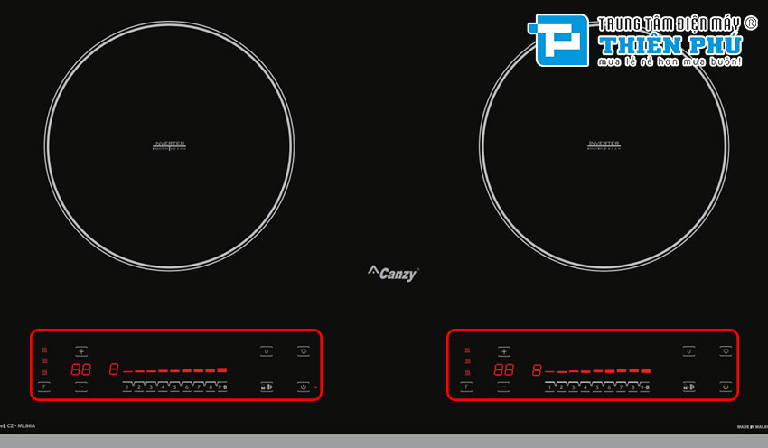 Bếp Từ Đôi Canzy CZ ML86A