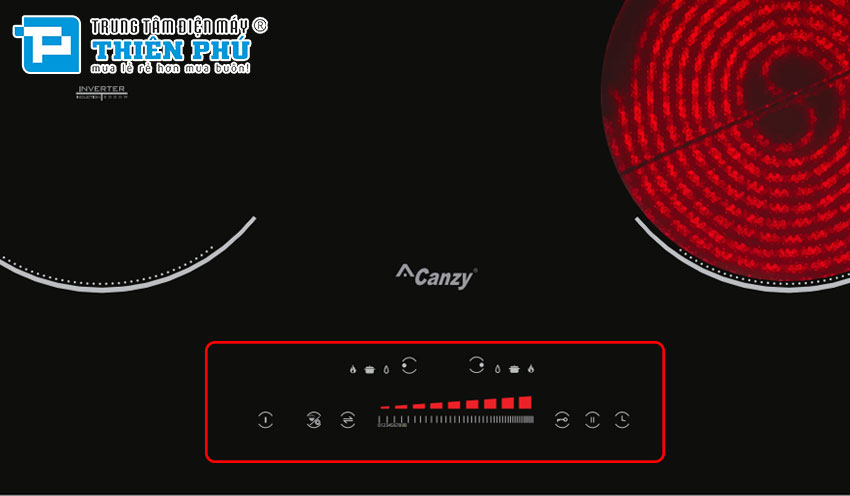 Bếp Điện Từ Đôi Canzy CZ TL67B