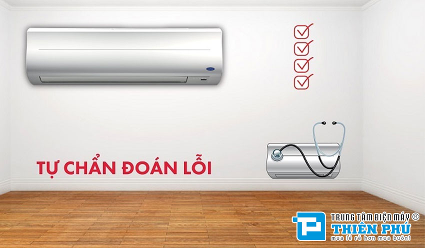 Điều Hòa Carrier 24000 Btu 1 Chiều 38/42 CER - 024 Gas R410a