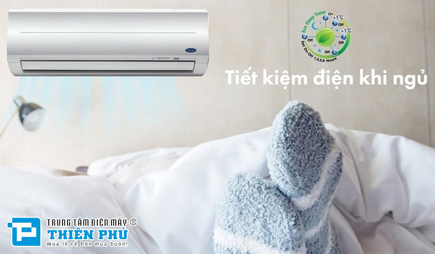 Điều Hòa Carrier 10000Btu 1 Chiều Inverter 38/42 CVUR-010 Gas R410a