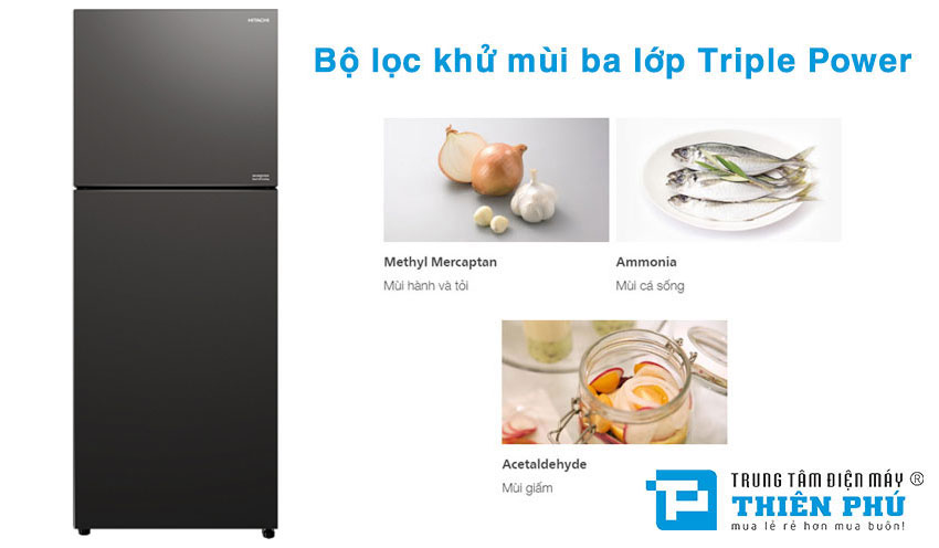 Tủ lạnh Hitachi R-FVY510PGV0(GMG) 2 cánh sản phẩm mà bạn không nên bỏ lỡ