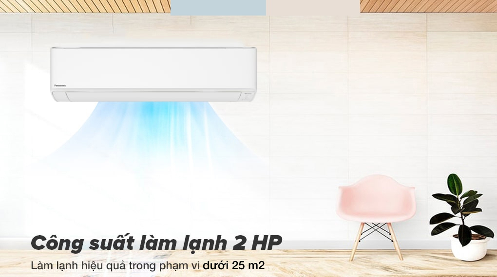 Chọn chiếc điều hòa Panasonic 2 chiều nào cho phòng khách dưới 25m2?