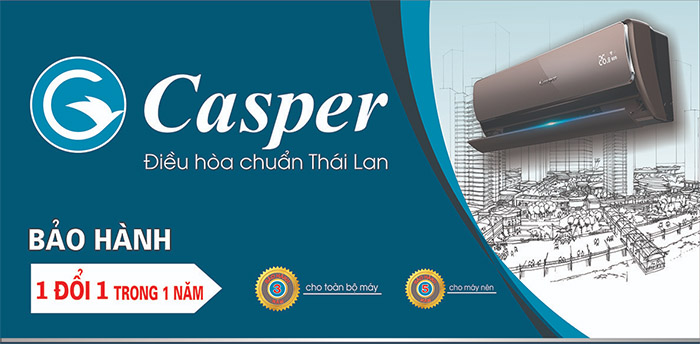 Điều hòa Casper  bán tại Thiên Phú có giá bao nhiêu? Có nên sử dụng không?
