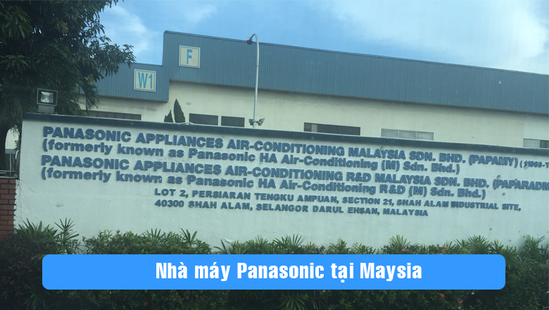 Điều hòa âm trần Panasonic là thương hiệu của nước nào, được sản xuất ở đâu?